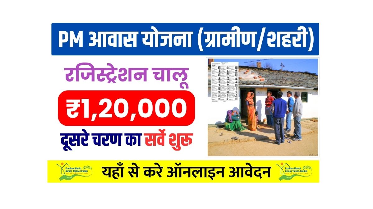 PM Awas Yojana Gramin Survey Online